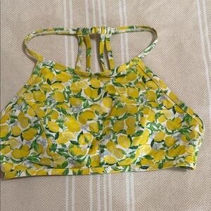 Lululemon Print Halter Bikini Top